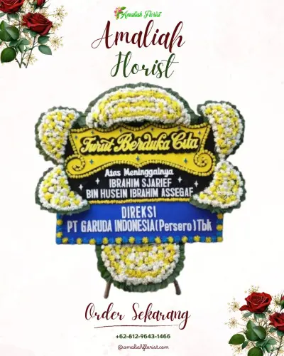 Papan Bunga Duka di Padek